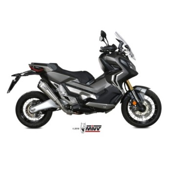 silencioso mivv delta race st acero honda x adv 750 2017 26 h 066 ldrx 2