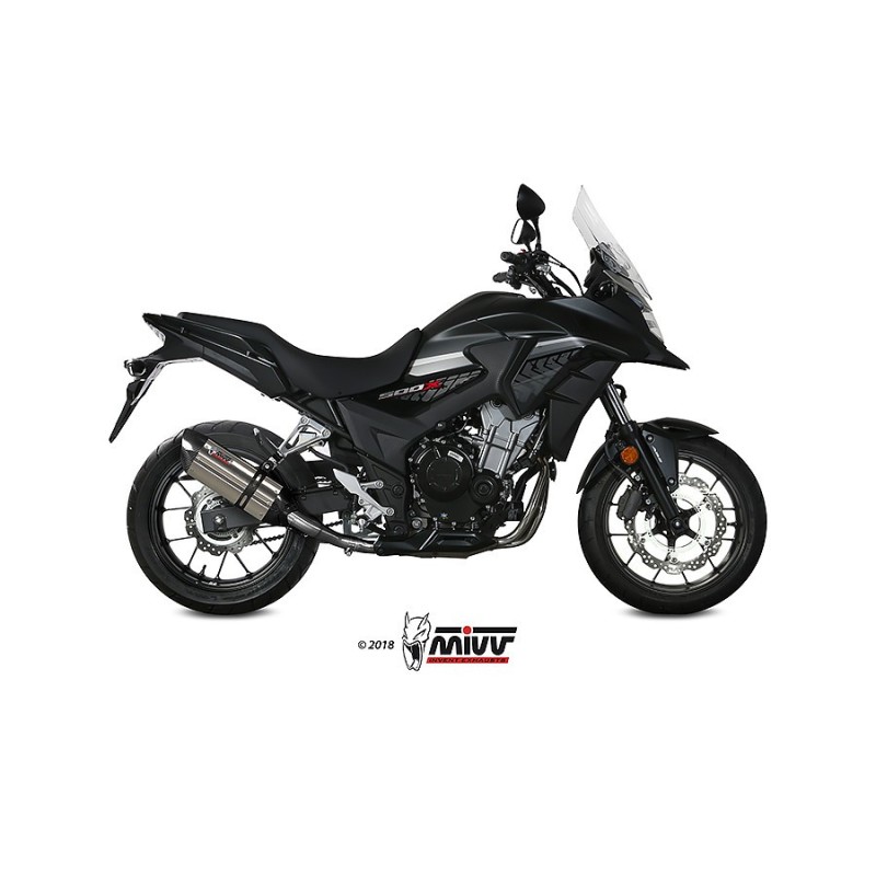 silencioso mivv suono st acero carbono honda cb 500 x 2017 22 h 067 l7