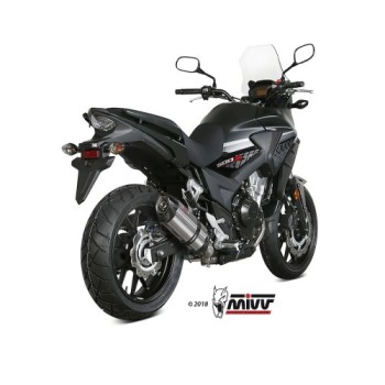 silencioso mivv suono st acero carbono honda cb 500 x 2017 22 h 067 l7 2