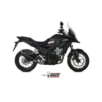 silencioso mivv suono acero negro carbon honda cb 500 x 2017 20 h 067 l9 2