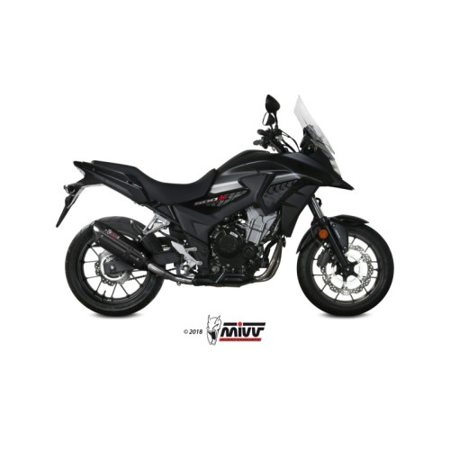 silencioso mivv suono acero negro carbon honda cb 500 x 2017 20 h 067 l9