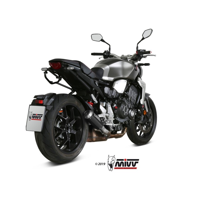 silencioso mivv mk3 carbono honda cb 1000 r 2018 25 h 068 lm3c