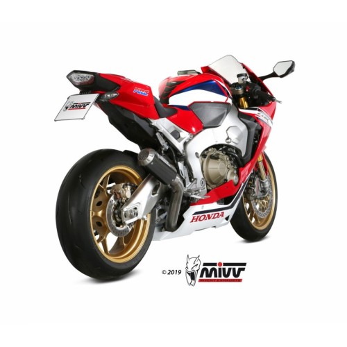 silencioso mivv mk3 carbono honda cbr 1000 rr 2017 19 h 070 sm3c