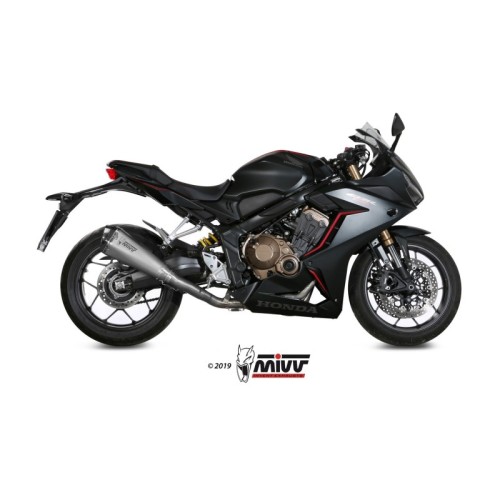 escape completo mivv 4x2x1 delta race st steel honda cb 650 r cbr 650 r 2019 23