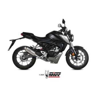 escape completo mivv 1x1 gp pro titan honda cb 125 r 2018 20 h 074 l6p