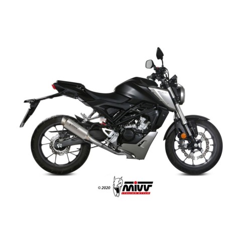 escape completo mivv 1x1 gp pro titan honda cb 125 r 2018 20 h 074 l6p