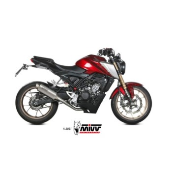 escape completo mivv 1x1 gp pro titan honda cb 125 r 2021 24 h 077 l6p