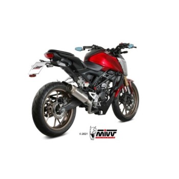 escape completo mivv 1x1 gp pro titan honda cb 125 r 2021 24 h 077 l6p 2