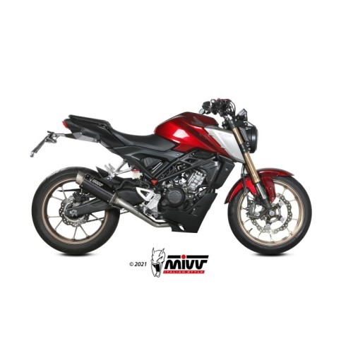 escape completo mivv 1x1 gp pro black honda cb 125 r 2021 24 h 077 lxbp