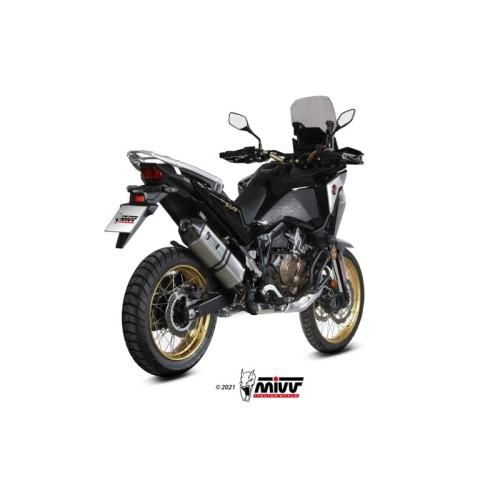 silencioso mivv speed edge st acero carbono honda crf 1100 l africa twin 2020 23 h 079 lrx