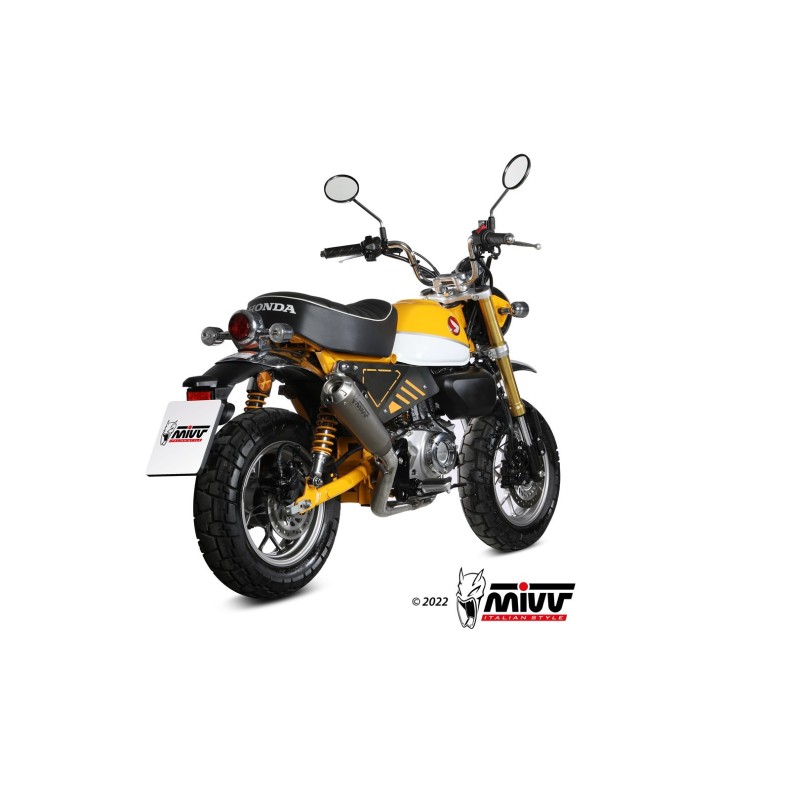 escape completo mivv 1x1 x m1 titanium honda monkey 2018 25 h 082 lc4t