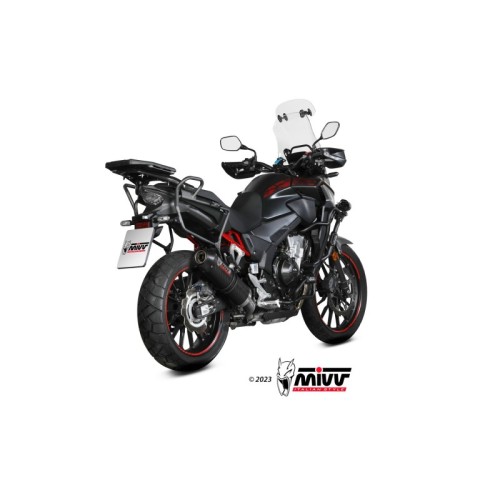 silencioso mivv oval carbono c tapa carbono honda cb 500 x 2021 25 h 084 l3c