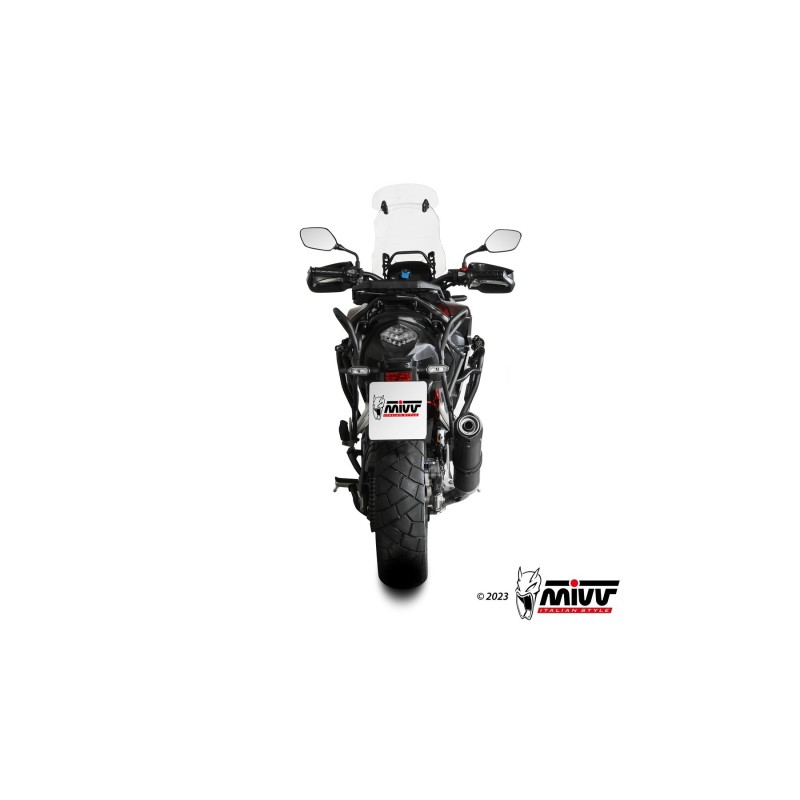 silencioso mivv oval carbono c tapa carbono honda cb 500 x 2021 25 h 084 l3c