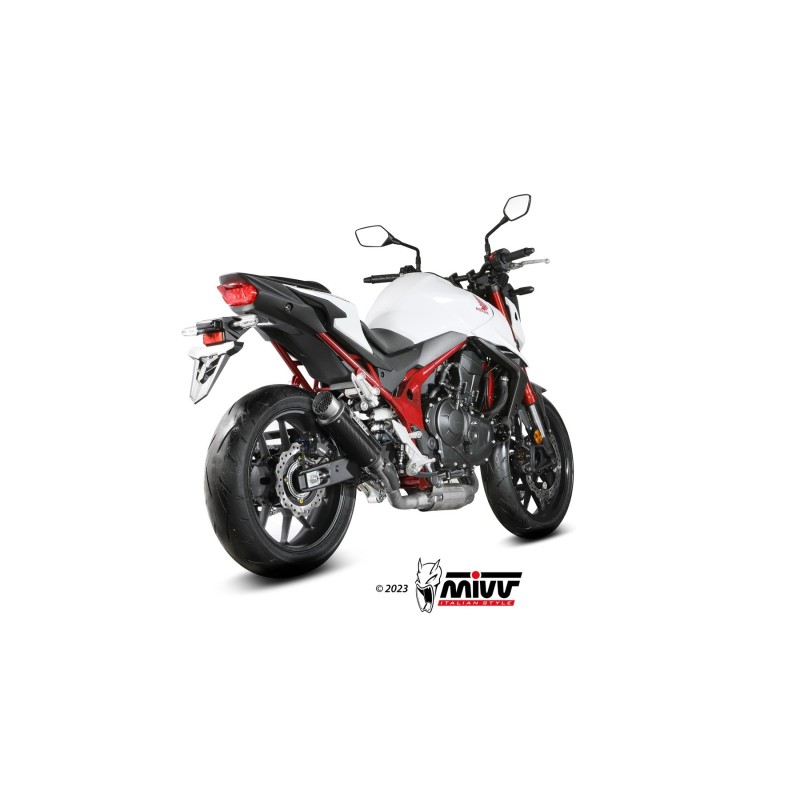 silencioso mivv gp pro carbono honda cb750 hornet 2023 26 h 085 l2p