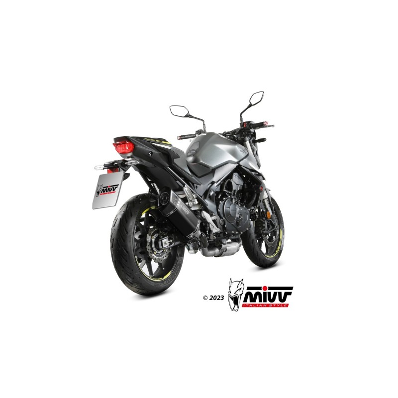silencioso mivv sr 1 black honda cb750 hornet 2023 26 h 085 lr1xb