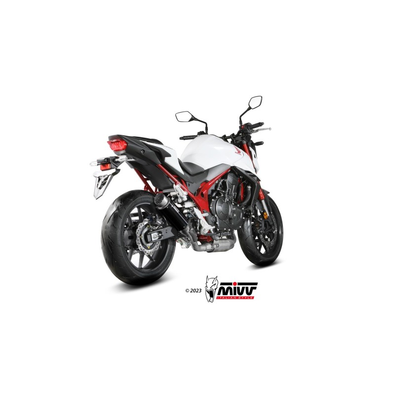 silencioso mivv gp pro black honda cb750 hornet 2023 26 h 085 lxbp