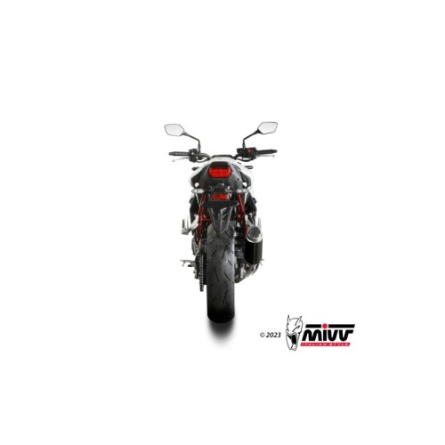 silencioso mivv gp pro black honda cb750 hornet 2023 26 h 085 lxbp