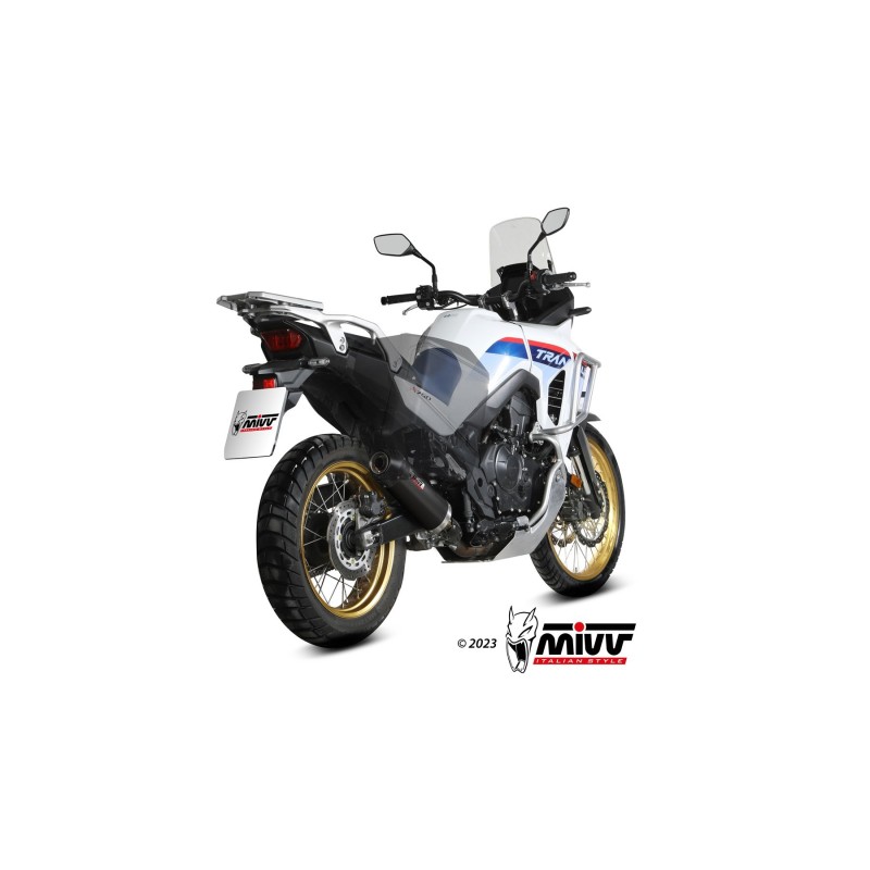 silencioso mivv oval acero negro carbon honda xl750 transalp 2023 26 h 086 lzc
