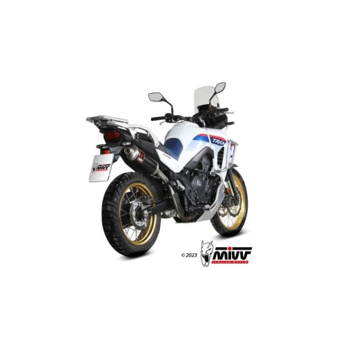 silencioso mivv dakar black honda xl750 transalp2023 26 h 087 ldkb
