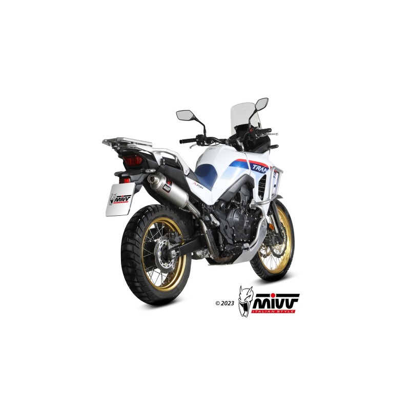 silencioso mivv dakar st acero honda xl750 transalp2023 26 h 087 ldkx