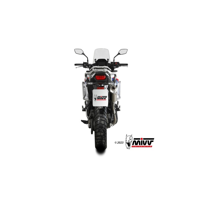 silencioso mivv dakar st acero honda xl750 transalp2023 26 h 087 ldkx