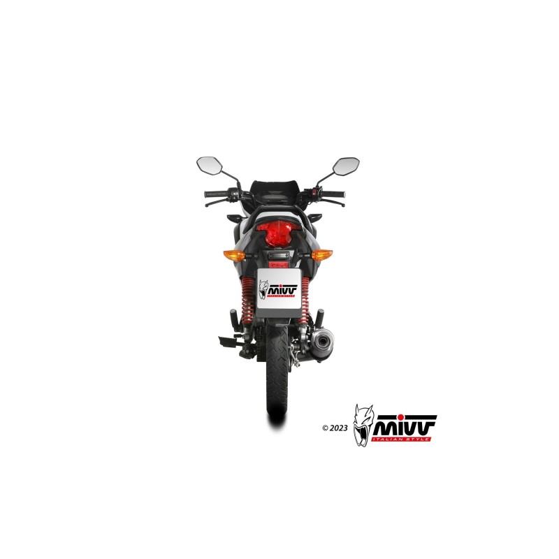 silenciosos mivv 1x1 gp black honda cb 125 f 2021 24 h 088 lxb