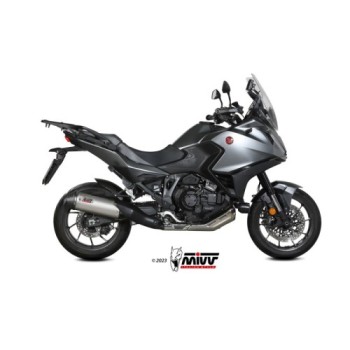 silencioso mivv oval titanium con tapa en carbono honda nt 1100 2022 24 h 089 lnc 2