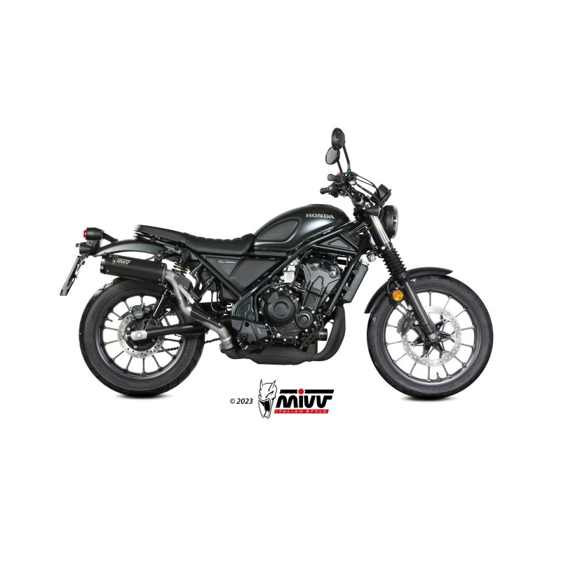 silencioso mivv hr 1 black honda cl 500 2023 24 h 090 lh1ba