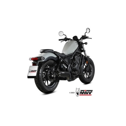 silencioso mivv hr 1 black honda cmx 500 rebel 2022 24 h 091 lh1ba
