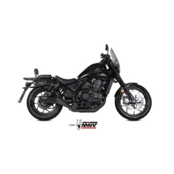 silencioso mivv hr 1 black honda cmx 1100 rebel 2022 24 h 092 lh1ba 2