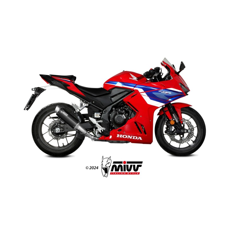 silencioso mivv gppro black honda cbr 500 r 2024 26 h 093 lxbp