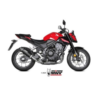 silencioso mivv ak 1 black con tapa de carbono honda cbr 500 r 2024 26 h 093 lzk 2