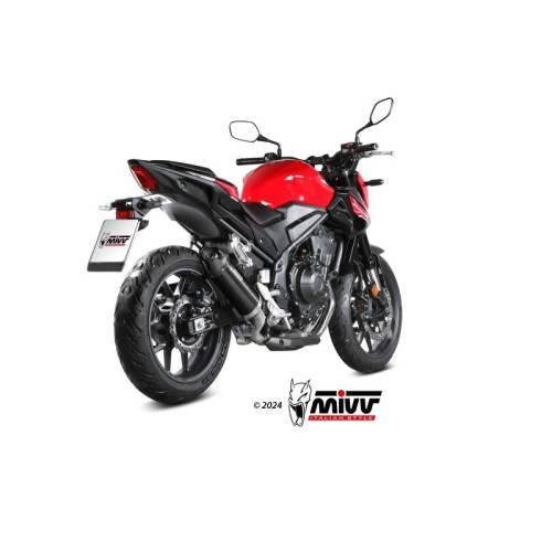 silencioso mivv ak 1 black con tapa de carbono honda cbr 500 r 2024 26 h 093 lzk