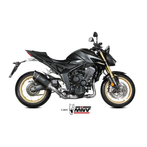 silencioso mivv sr 1 black titanio honda cb 1000 hornet 2025 h 095 lr1tb