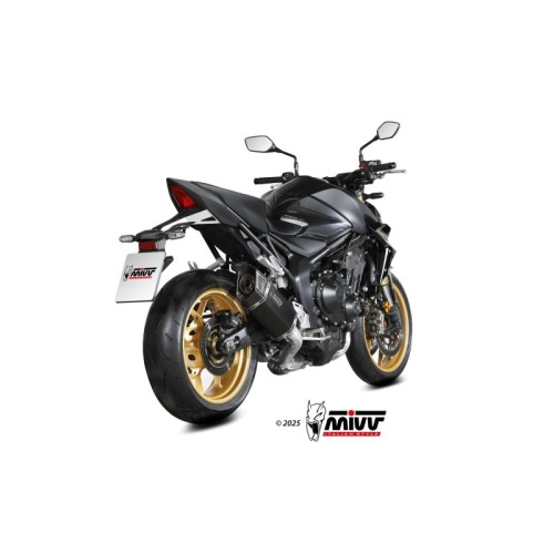 silencioso mivv sr 1 black titanio honda cb 1000 hornet 2025 h 095 lr1tb