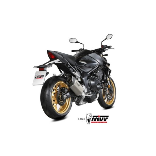 silencioso mivv sr 1 titanio honda cb 1000 hornet 2025 h 095 lr1t