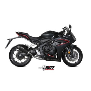 escape completo mivv 4x2x1 ak 1 black con tapa carbono honda cb 650 r 2024 26 h 096 kzk 2