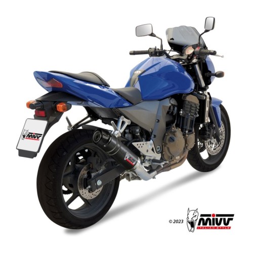 silencioso mivv gp carbon c tapa carbono kawasaki z750 2004 06 k 011 l2sc