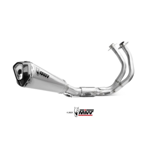 escape completo mivv 2x1 delta race st steel kawasaki ninja 650 z650 2024 26 k 057 ldrx