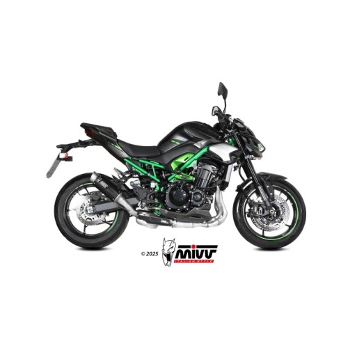 silencioso mivv gppro carbono kawasaki z900 2025 k 062 l2p