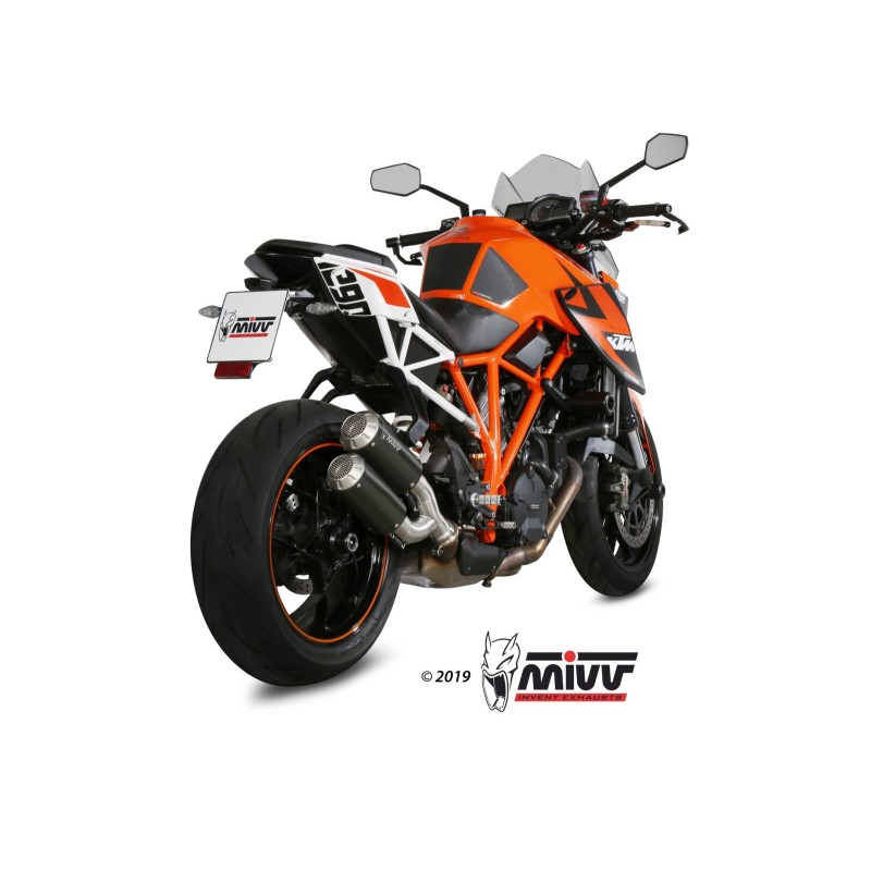 silenciosos mivvmk3 carbono ktm 1290 superduke 2014 19 kt 022 lm3c