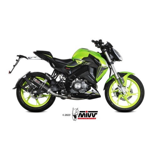 escape completo mivv 1x1 gp black con tapa carbono keeway rkf 125 2021 24 kw 001 lxbc