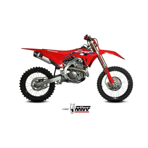 silencioso mivv oval titanium honda crf 250 2022 24 m ho 035 s4c