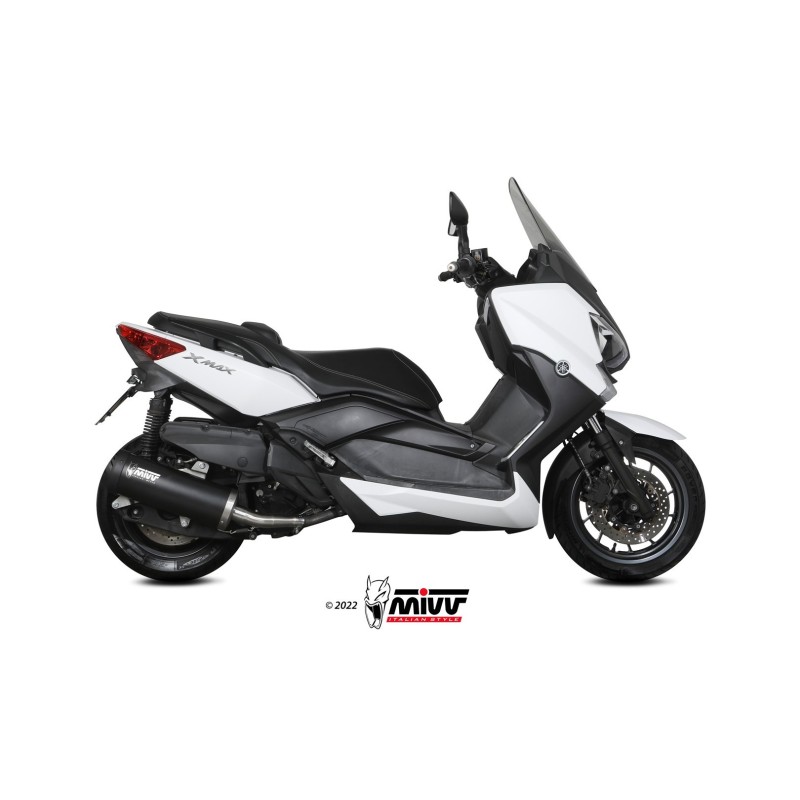 silencioso mivv mover black yamaha x max 400 2013 16 mv ya 0005 lv