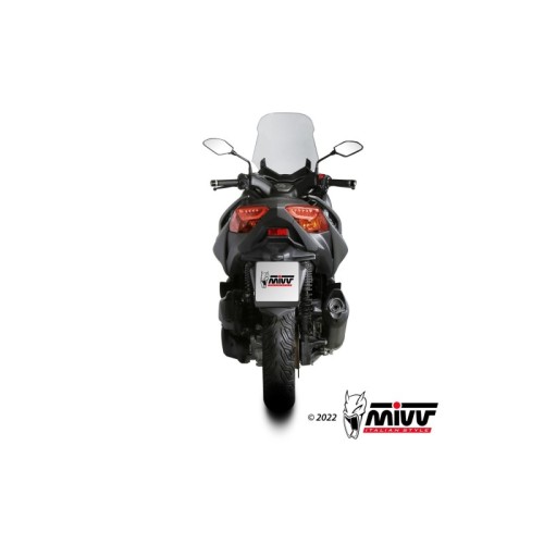 escape completo mivv 1x1 mover black yamaha x max 125 2021 24 mv ya 0007 lv