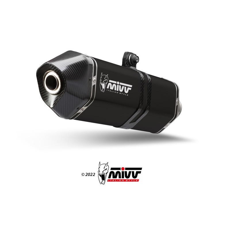 escape completo mivv 2x1 speed edge black kymco ak550 2017 20 o 009 lrb