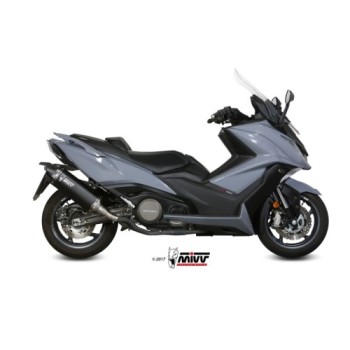 escape completo mivv 2x1 speed edge black kymco ak550 2017 20 o 009 lrb 2