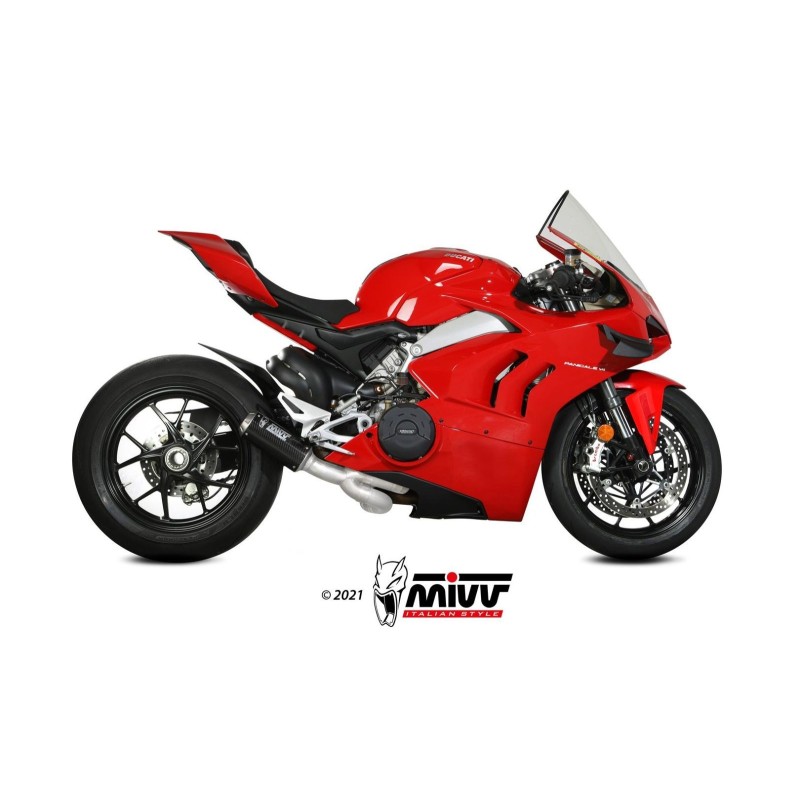 escape completo mivv 2x1 mk3 carbono ducati streetfighter v4 2018 25 panigale v4 2018 22