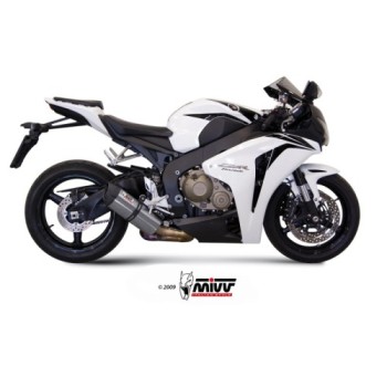 escape completo mivv 4x2x1 suono full titanium con tapa carbono honda cbr 1000 rr 2008 13