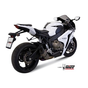escape completo mivv 4x2x1 suono full titanium con tapa carbono honda cbr 1000 rr 2008 13 2